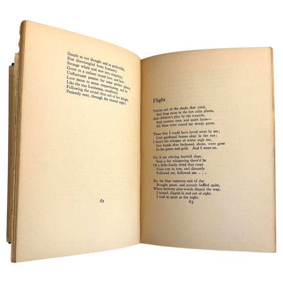 The Collected Poems of Rupert Brooke 1927 Hardcover Vintage Woodberry Dodd READ - Picture 16 of 16